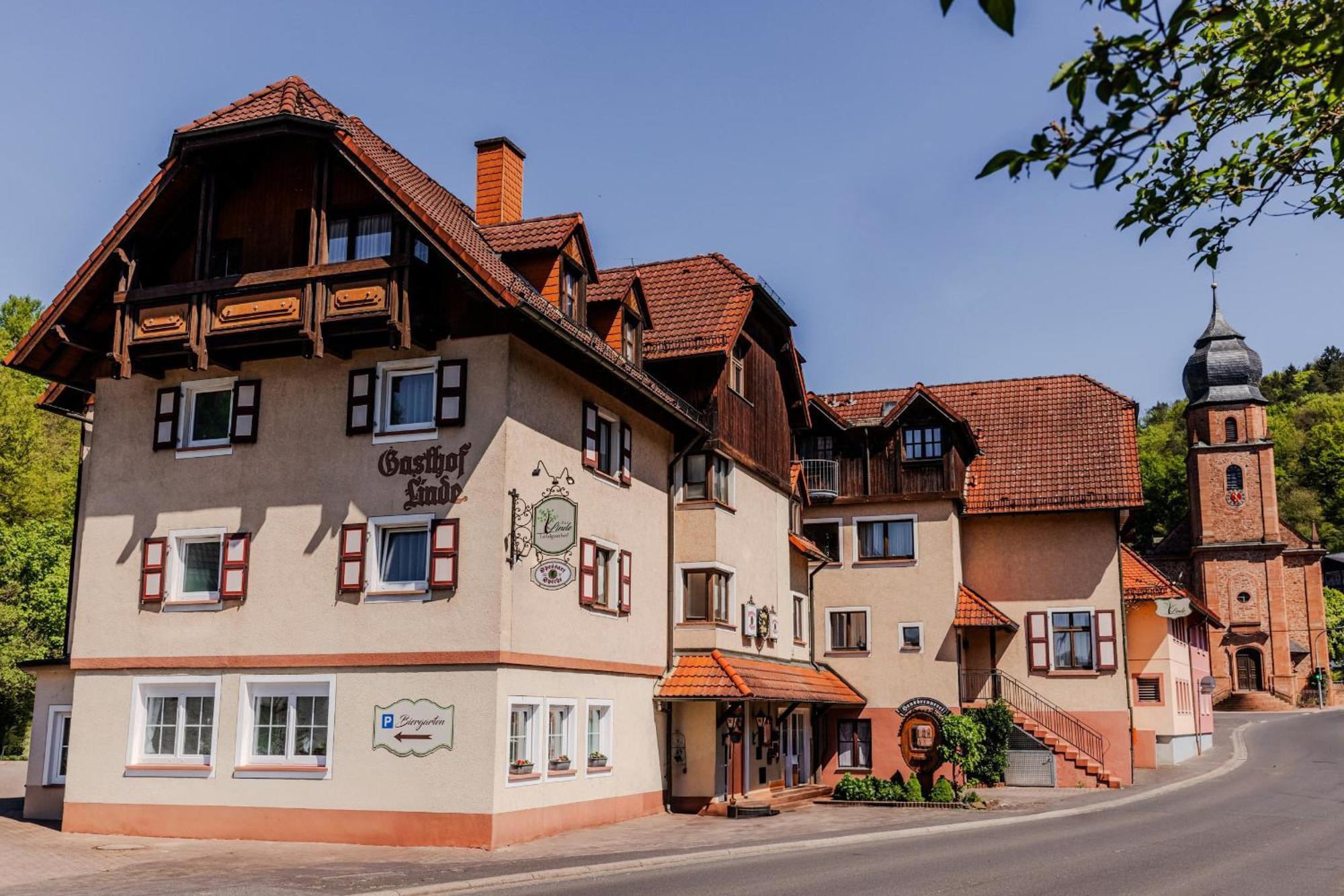 Landgasthof Zur Linde Heimbuchenthal Eksteriør bilde
